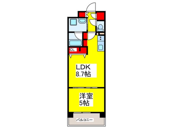 estageo関目高殿の物件間取画像